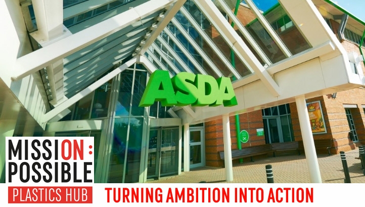 Asda has also taken steps to make its plastic packaging more recyclable