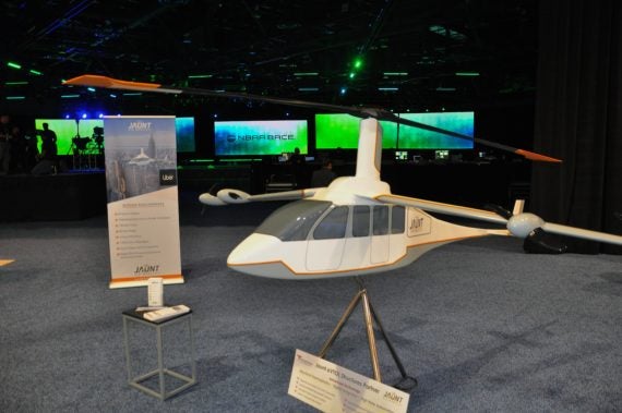 NBAA-BACE 2019 UAM Jaunt Air Mobility & Triumph Photo: Nicolas Zart
